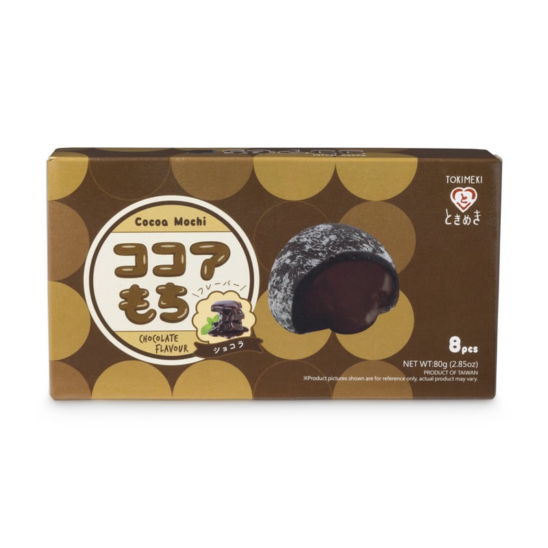 Mini mochi's - chocolade - 8 stuks